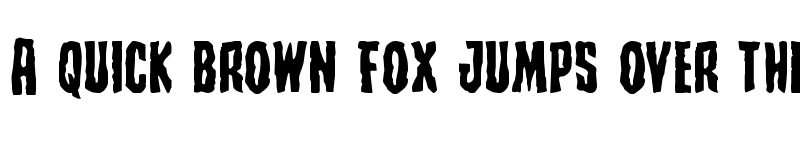 Preview of Creepy Crawlers Expanded Expanded font