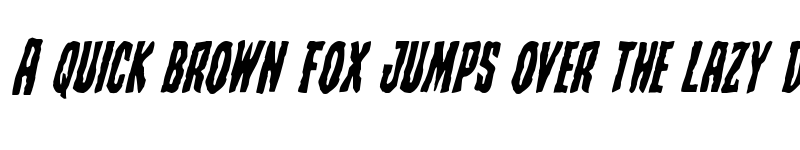 Preview of Creepy Crawlers Italic Italic font