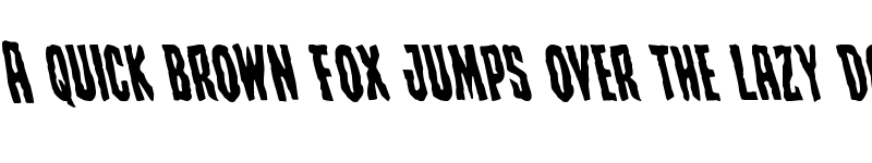 Preview of Creepy Crawlers Leftalic Italic font