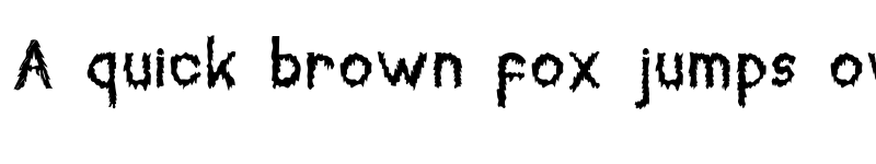 Preview of Creepy Forest Regular font