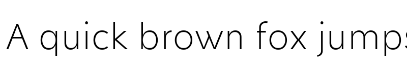 Preview of Creo ExtraLight font