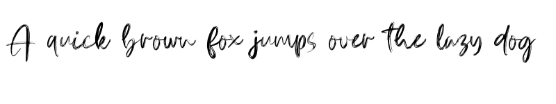 Preview of Creslina Regular font