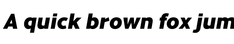 Preview of Cresta Black Italic font