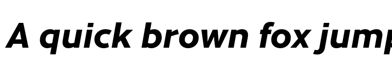 Preview of Cresta Bold Italic font