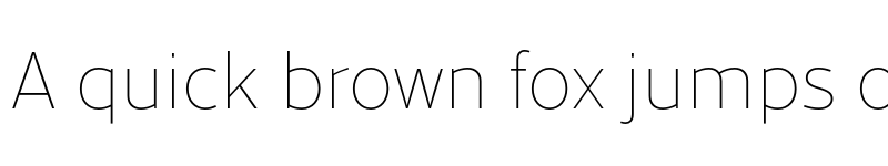 Preview of Cresta Hairline font