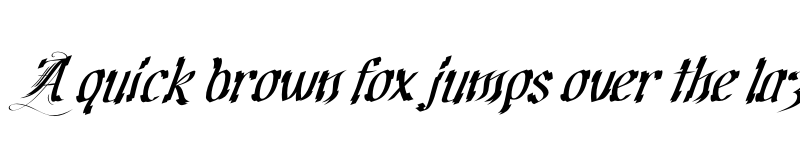 Preview of Cretino Regular font