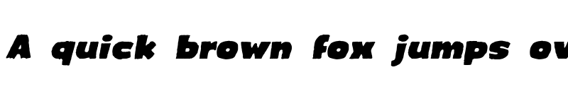 Preview of Crimewave BB Italic font