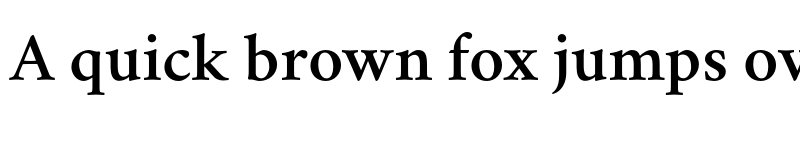 Preview of Crimson Semibold font