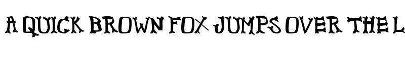 Preview of CrispyBones Regular font