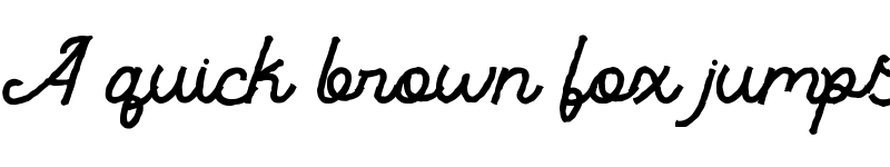 Preview of Cristaloak Regular font