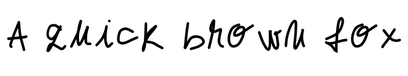 Preview of cristina Medium font