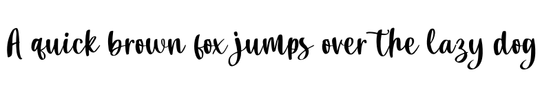 Preview of Crocodile Script Regular font