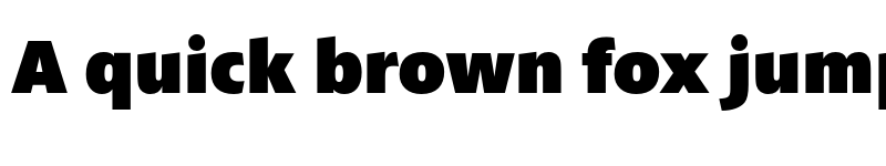 Preview of Croma Sans Black font