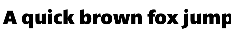 Preview of Croma Sans ExtraBold font