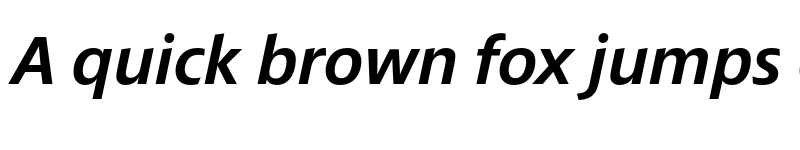 Preview of Croma Sans Medium Italic font