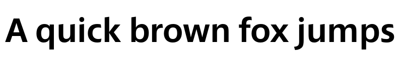 Preview of Croma Sans Medium font