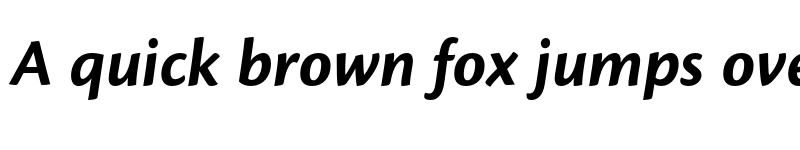 Preview of Cronos Pro Bold Italic font