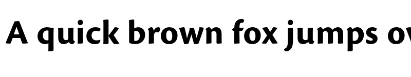 Preview of Cronos Pro Caption Bold font