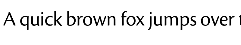 Preview of Cronos Pro Display Regular font