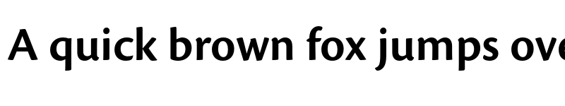 Preview of Cronos Pro Semibold font