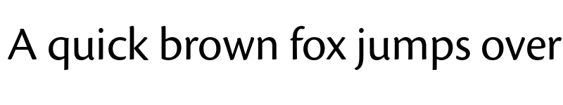 Preview of Cronos Pro Subhead Regular font