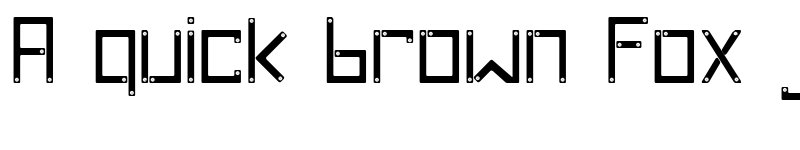 Preview of Cross Screw Regular font