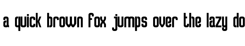 Preview of Crosslink Regular font