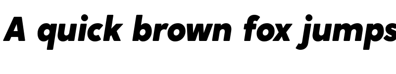 Preview of Crossten Black Italic font