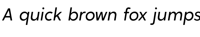 Preview of Crossten Book Italic font