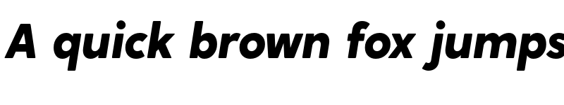 Preview of Crossten ExtraBold Italic font