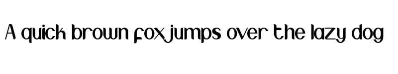 Preview of Crown DEMO Regular font