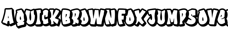 Preview of Cruch Branch Outline font