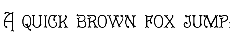 Preview of Cruickshank Regular font