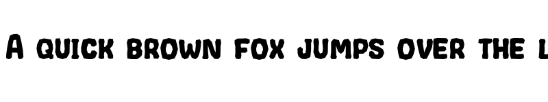 Preview of CRUMPLED Regular font