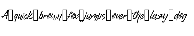 Preview of Crushider Regular font