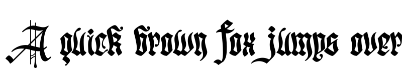 Preview of Cruz Quaste PERSONAL USE ONLY Regular font