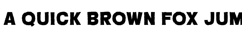 Preview of CryptCreep Heavy BB Regular font