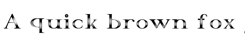 Preview of Crystal Medium font