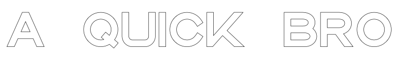 Preview of CS Harley Bold Outline font