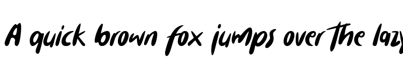 Preview of Cuanki Chunky Regular font