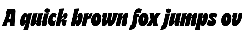 Preview of Cuanky Demo Italic font