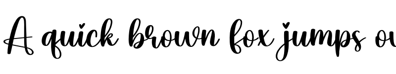 Preview of Cucumber Regular font