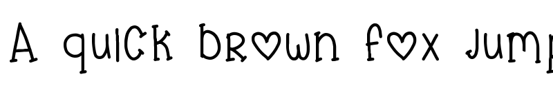 Preview of cuddles _ font