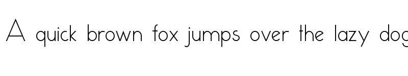 Preview of Cumulus Light font