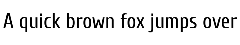 Preview of Cuprum Regular font