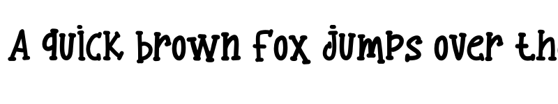 Preview of Curly Honey Regular font