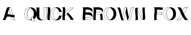 Preview of CurlyRibbons Regular font