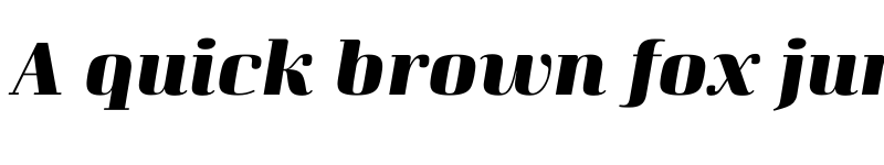 Preview of Curve ExtraBold-Italic font