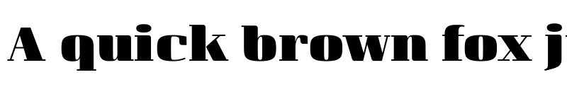 Preview of Curve UltraBold font