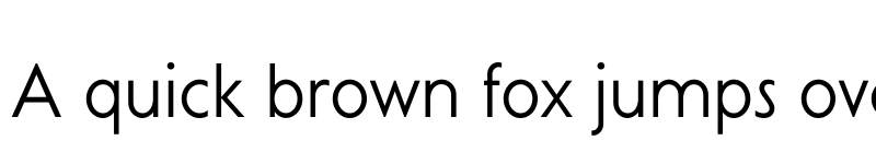 Preview of Curwen Sans Regular font